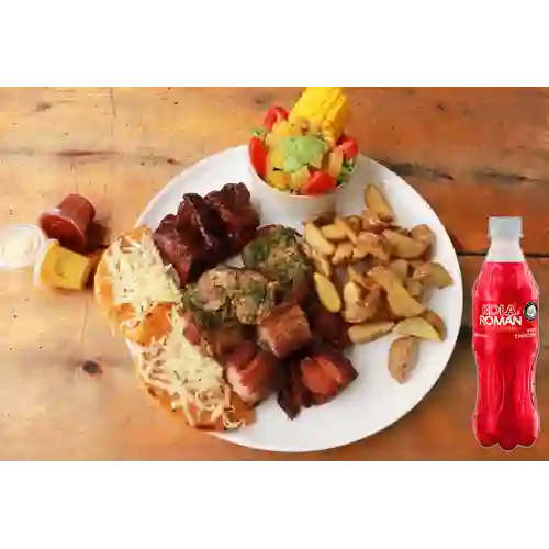 Combo Picada Ahumada Personal +Kola Román Orig 400ML