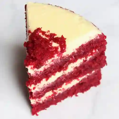 Porción de Torta Red Velvet