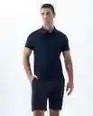 Camiseta Hombre Azul Talla S 800G000_AZU194023 Americanino