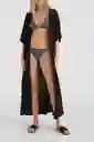 ONeill Vestido Kimono Mix And Match Negro Talla M