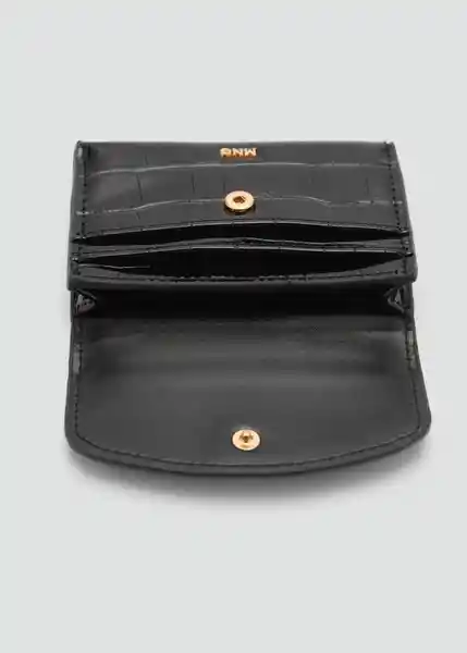 Monedero M Butter Negro Talla 99 Mujer Mango