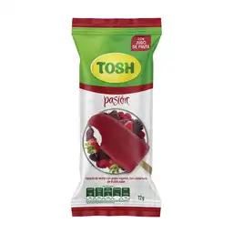 Tosh Paleta Helada Pasión Sabor Frutos Rojos