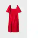 Vestido Mikonos-H Rojo Talla M Mujer Mango