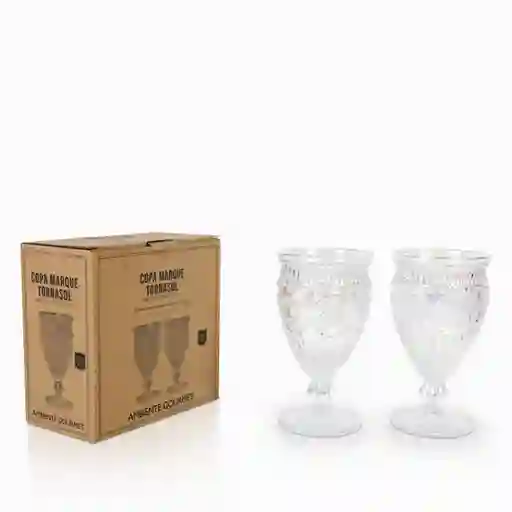 Set Copa Marque Tornasol Ambiente Gourmet