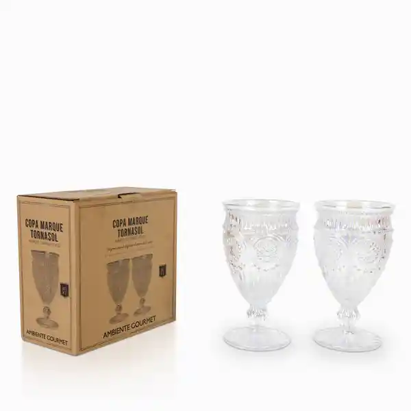 Set Copa Marque Tornasol Ambiente Gourmet