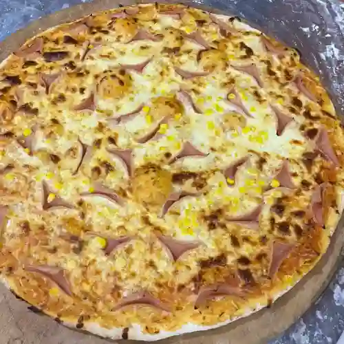 Pizza Personal Jamón y Queso