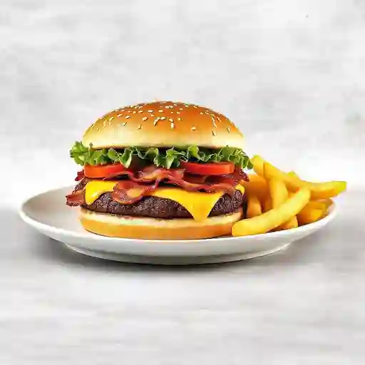 Hamburguesa Doble Carne