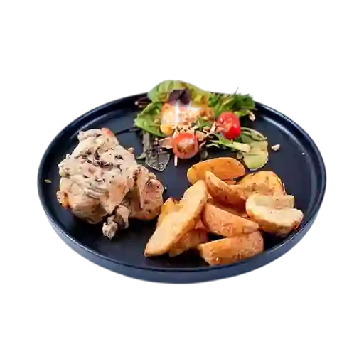 Pechuga en Salsa de Champiñones