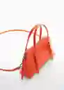 Bolso P Ona Naranja Talla 99 Mujer Mango