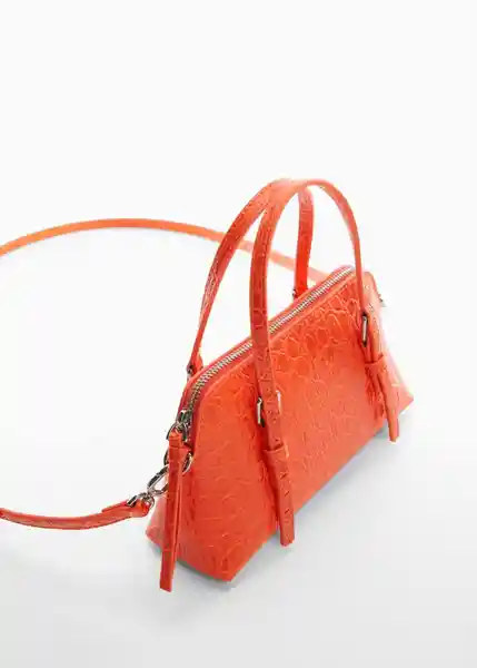 Bolso P Ona Naranja Talla 99 Mujer Mango