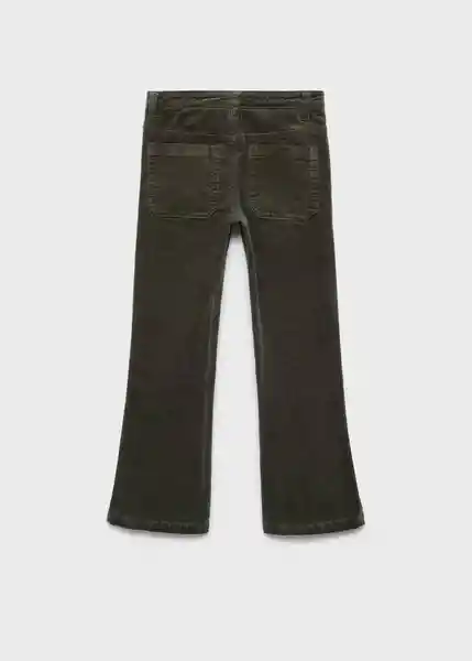 Pantalón Velve Khaki Talla 12 Niños Mango