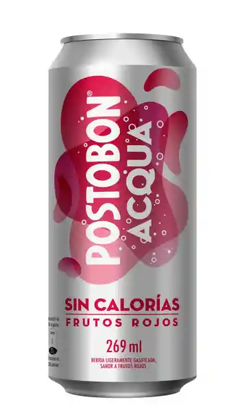 Postobon Gaseosa Acqua Frutos Rojos