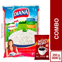 Combo Sello Rojo + Arroz Diana