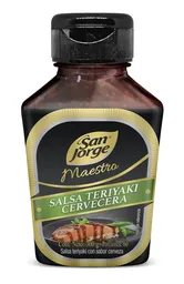 Salsa Teriyaki Cervecera San Jorge Maestro Tarro x 300gr