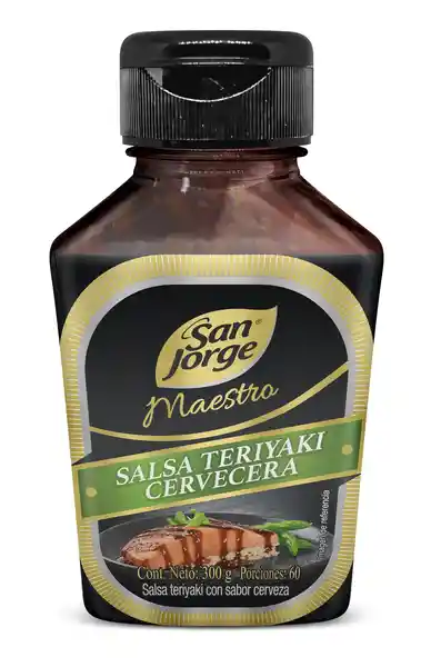 Salsa Teriyaki Cervecera San Jorge Maestro Tarro x 300gr