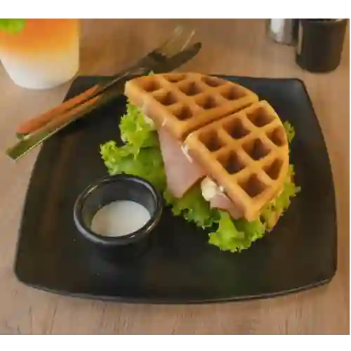 Waffle Club Sandwich