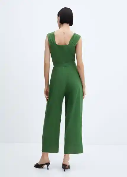 Mono Susi-W Verde Talla XL Mujer Mango