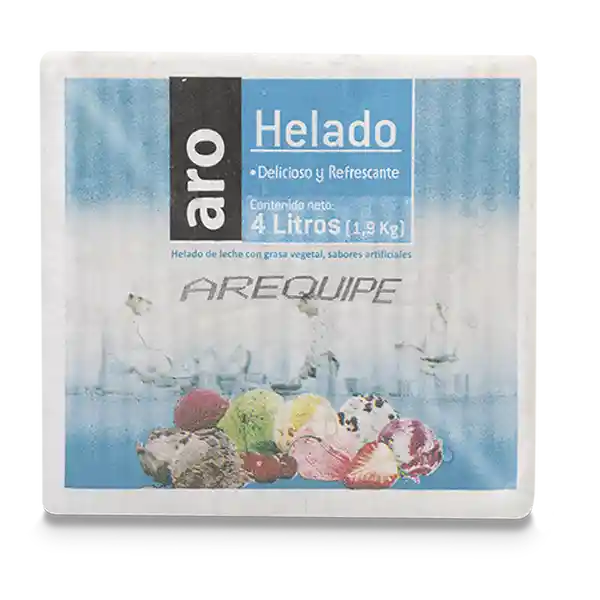 Helado Aro Arequipe Caja