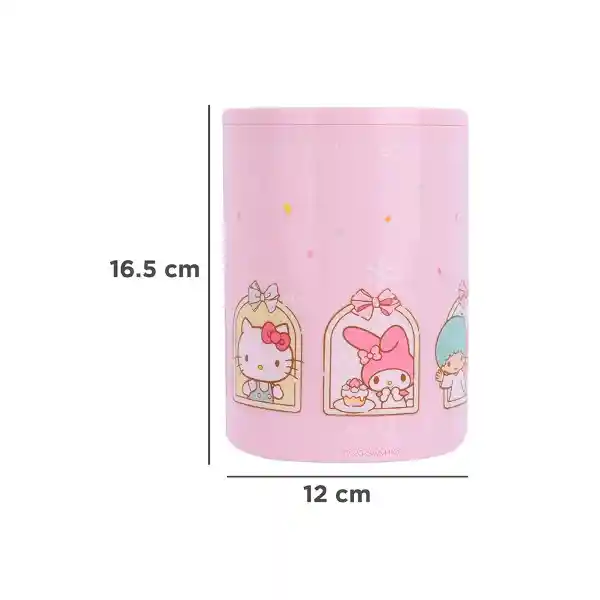 Bote de Basura Para Escritório Sanrio Rosa Miniso