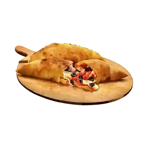 Calzone de Jamón Aceitunas y Pimentón