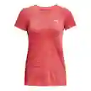 Under Armour Camiseta Tech Tiger c Mujer Rosado MD 1376937-638