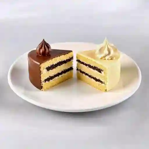 Torta Mini de Vainilla con Chocolate