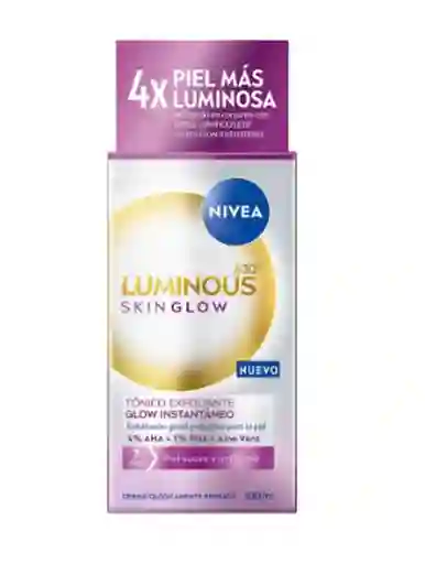 Nivea Tónico Exfoliante Luminous Skin Even Glow Skin