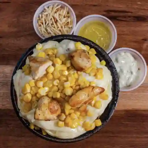 Mazorcada de pollo