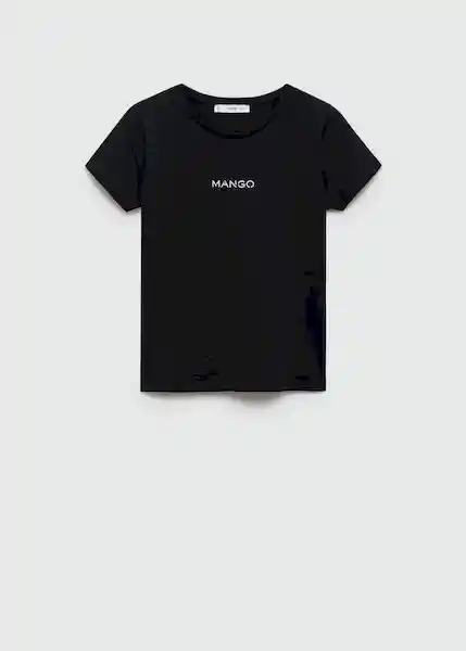Camiseta Chalapi Rosa Talla M Mujer Mango