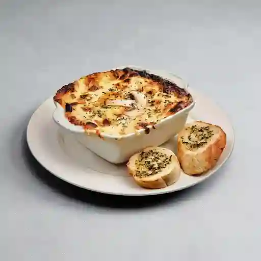 Lasagna Berenjena y Queso Azul
