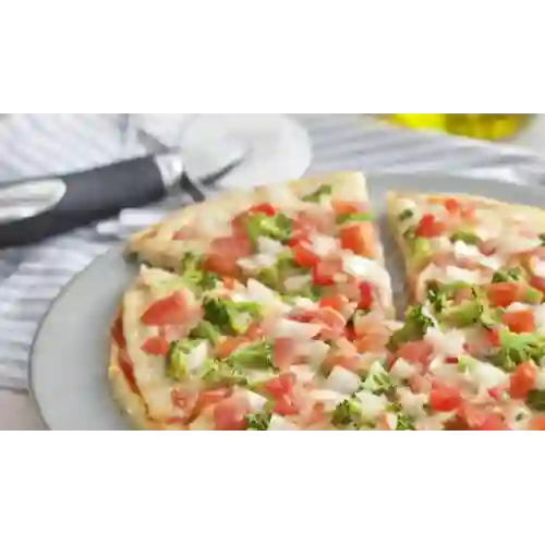 Pizza Pollo con Vegetales Personal
