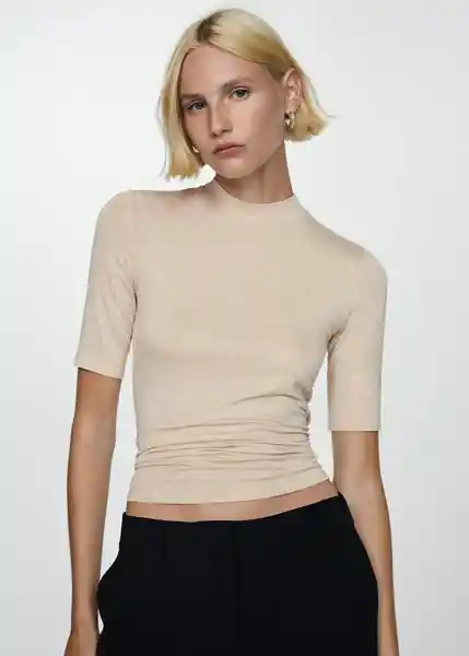 Camiseta Secondm Arena Talla XS Mujer Mango