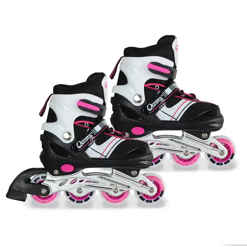 Qmax Patines Ajustable Epic/Pink Talla S PW120NPS