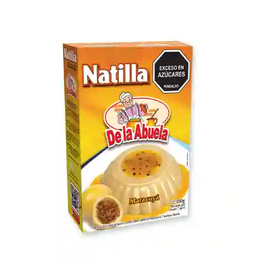 De La Abuela Mezcla Para Preparar Natilla Sabor Maracuya