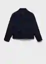 Chaqueta Anna2 Marino Talla XL Mujer Mango
