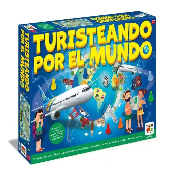 Toyng Juego de Mesa Turisteando Por el Mundo