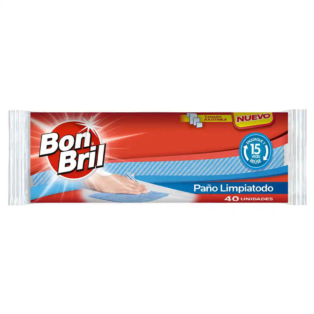 Paño Limpiatodo Bon Bril Rollo 40 un 