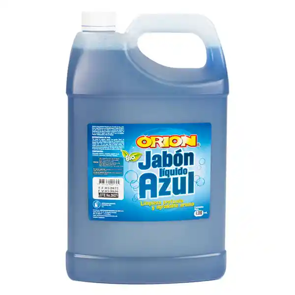 Orion Jabón Azul Galon Orion