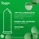 Today Condoms sin Lubricar 3 Und