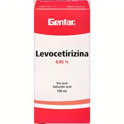 Genfar Levocetirizina Solución Oral (0.05%)
