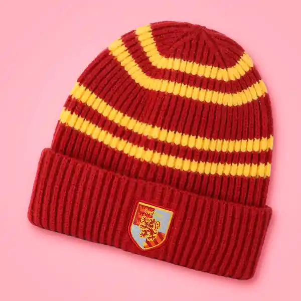 Gorro Tejido Serie Harry Potter Gryffindor Miniso