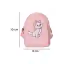 Monedero Disney Cat Colección Marie Mochila Rosa Miniso