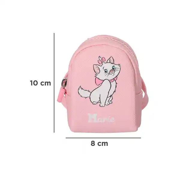 Monedero Disney Cat Colección Marie Mochila Rosa Miniso