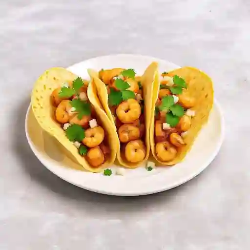 Tacos De Camarone 3 Tacos