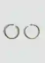 Pendientes Tiana Oro Talla 99 Mujer Mango
