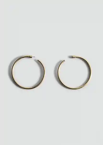 Pendientes Tiana Oro Talla 99 Mujer Mango