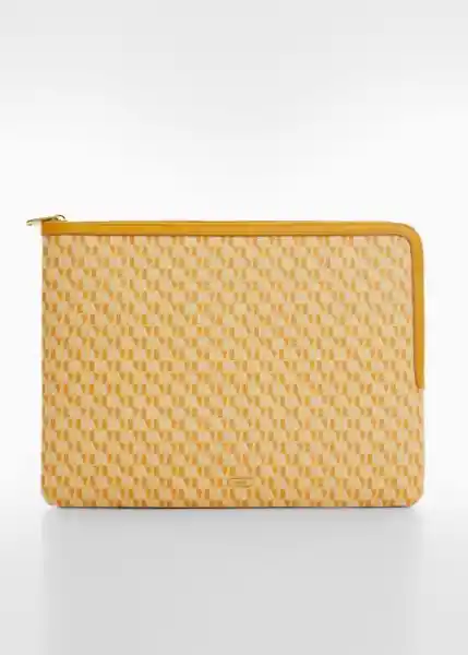 Funda M Ivan Amarillo Talla 99 Mujer Mango