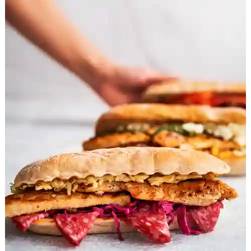 Ciabatta Pollo Rúgula
