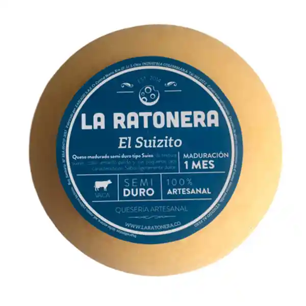 Queso la Ratonera el Suizito Semi Duro