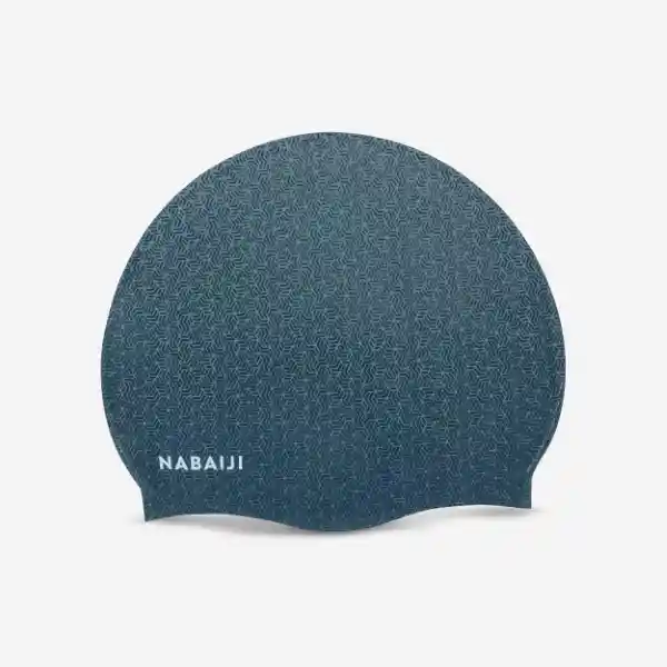 Nabaiji Gorro de Natación en Silicona Print Gris 500